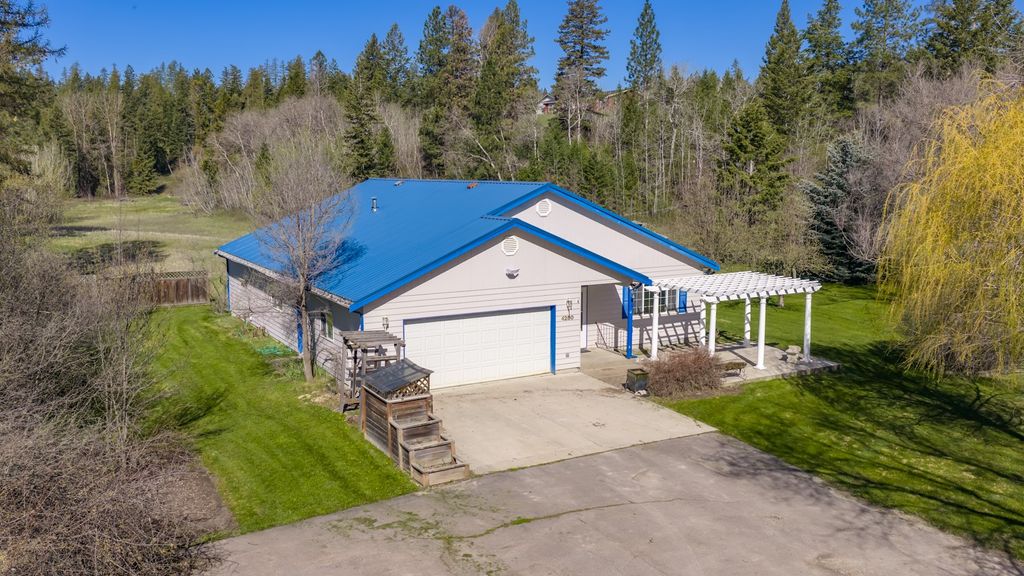 Photo of 4280 Trumble Creek Road, Columbia Falls, MT 59912 (MLS # 30070155)