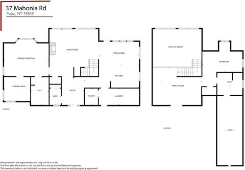 Tiny photo for 37 Mahonia Road, Plains, MT 59859 (MLS # 30067954)