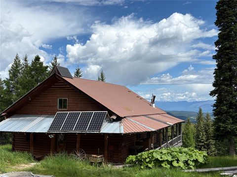 Photo of 2662 Butcher Creek Road, Trego, MT 59934 (MLS # 30073448)