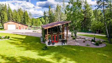 Tiny photo for 860 S Fork Road, Martin City, MT 59926 (MLS # 30073311)