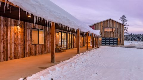 Tiny photo for 236 Cowboy Drive, Columbia Falls, MT 59912 (MLS # 30065853)
