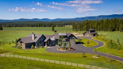 Photo of 2046 Spring Prairie Ranch Road, Whitefish, MT 59937 (MLS # 30062061)