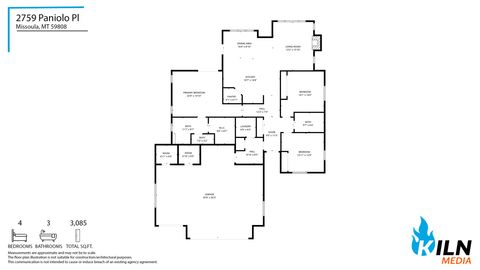Tiny photo for 2759 Paniolo Place, Missoula, MT 59808 (MLS # 30061029)