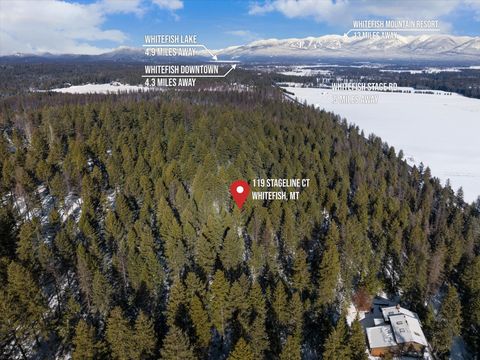 Tiny photo for 119 Stageline Court, Whitefish, MT 59937 (MLS # 30069876)