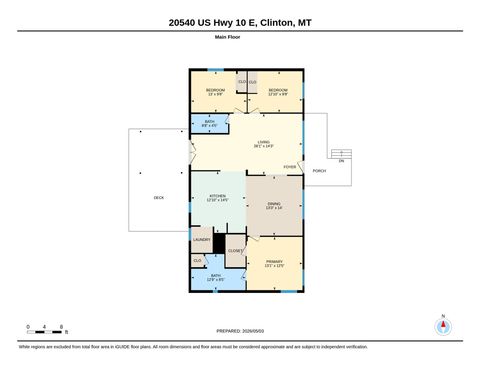 Tiny photo for 20540 Hwy 10 E, Clinton, MT 59825 (MLS # 30069757)
