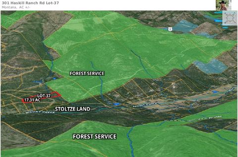 Tiny photo for 301 Haskill Ranch Road #Lot 37, Kila, MT 59920 (MLS # 30069585)