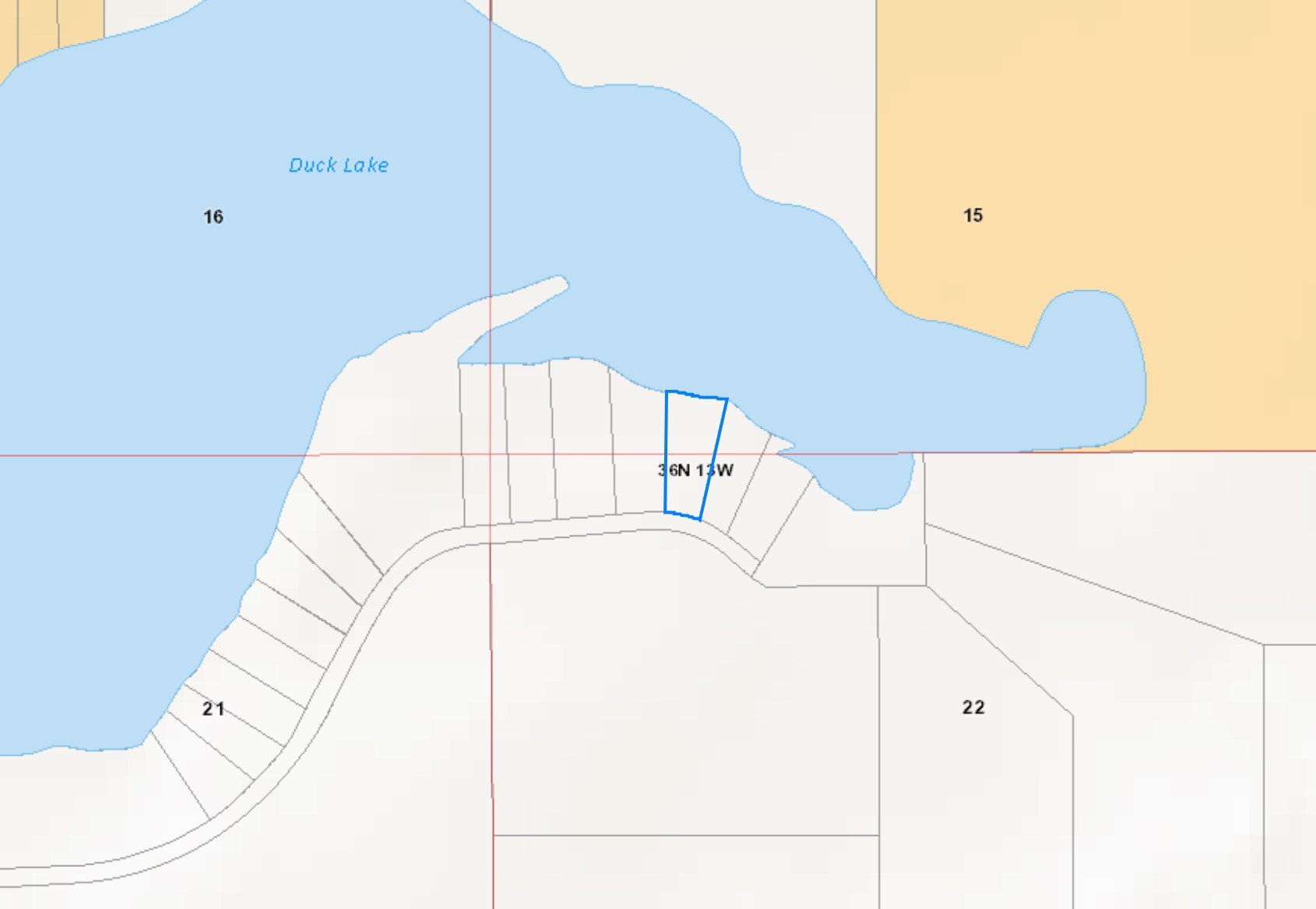 NHN S Shore Duck Lake Road