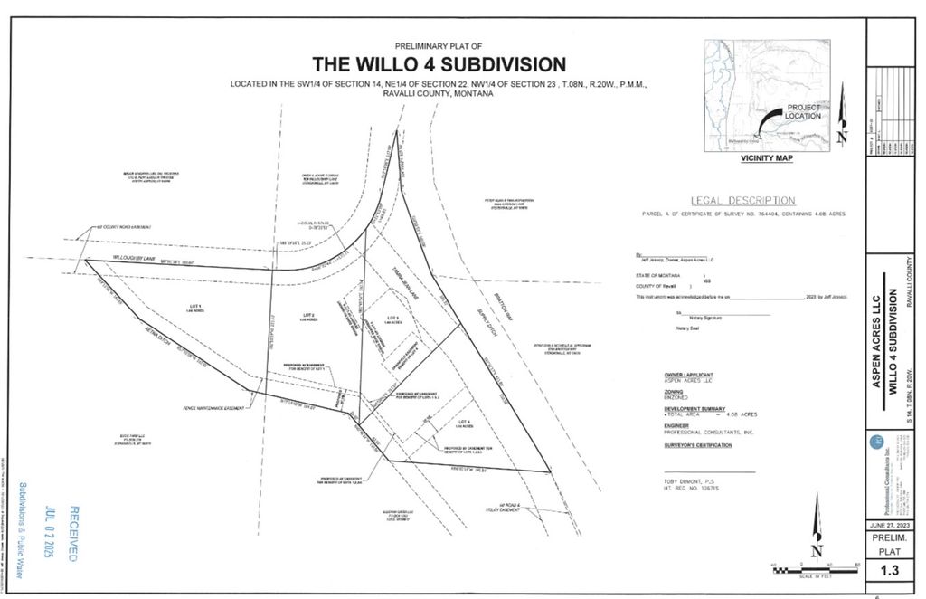 Photo of 511 Willoughby Lane, Stevensville, MT 59870 (MLS # 30068006)