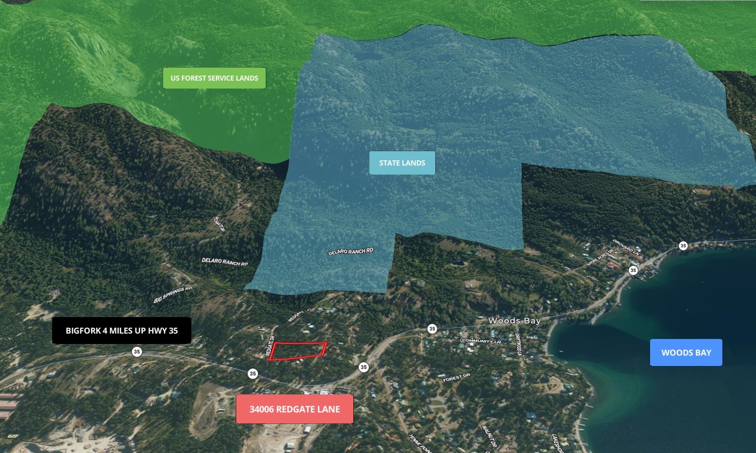 Bigfork, Montana 59911, United States, 4 Bedrooms Bedrooms, ,3 BathroomsBathrooms,Residential,Active,53109