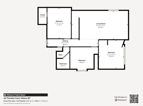 Tiny photo for 427 Fountain Court, Helena, MT 59601 (MLS # 30069009)