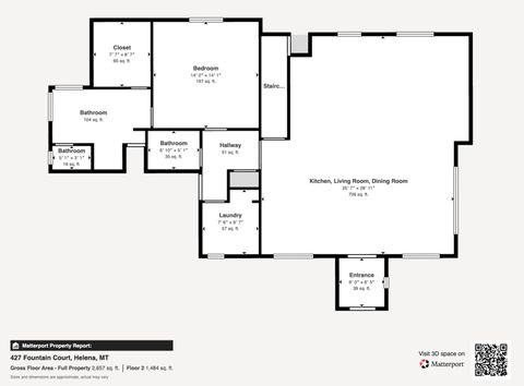 Tiny photo for 427 Fountain Court, Helena, MT 59601 (MLS # 30069009)