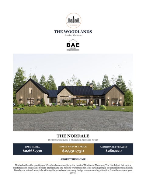 Tiny photo for 185 Rosewood Lane, Whitefish, MT 59937 (MLS # 30076834)
