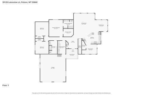Tiny photo for 39120 Lakeview Lane, Polson, MT 59860 (MLS # 30070568)
