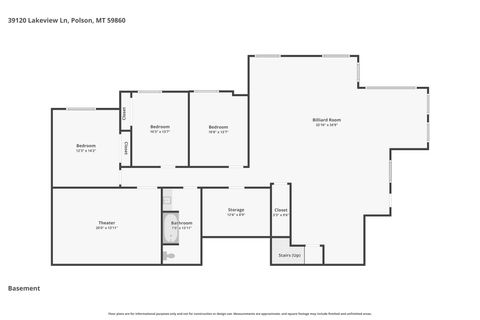 Tiny photo for 39120 Lakeview Lane, Polson, MT 59860 (MLS # 30070568)