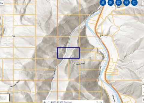 Tiny photo for NHN Blind Creek Draw Road, Conner, MT 59827 (MLS # 30071171)