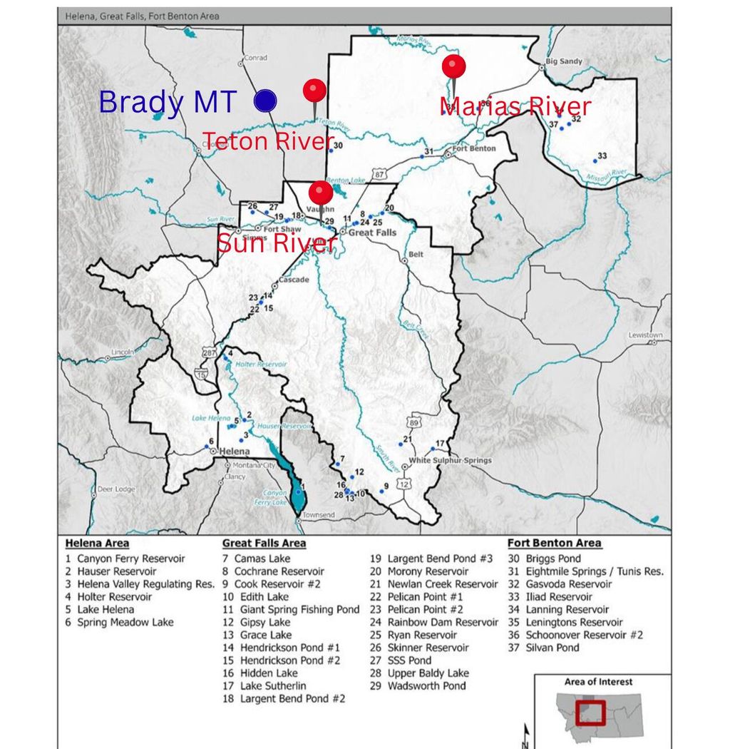 Photo of Lot 7 and 8 3rd Avenue SW, Brady, MT 59416 (MLS # 30065116)