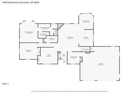 Tiny photo for 18034 Mullan Road, Frenchtown, MT 59834 (MLS # 30068999)