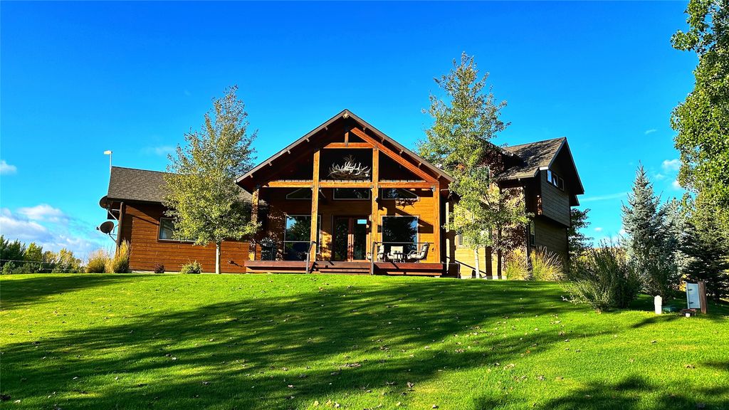 Photo of 159 Barnes Lane, Wolf Creek, MT 59648 (MLS # 30069637)