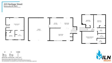 Tiny photo for 223 Heritage Street, Stevensville, MT 59870 (MLS # 30071475)