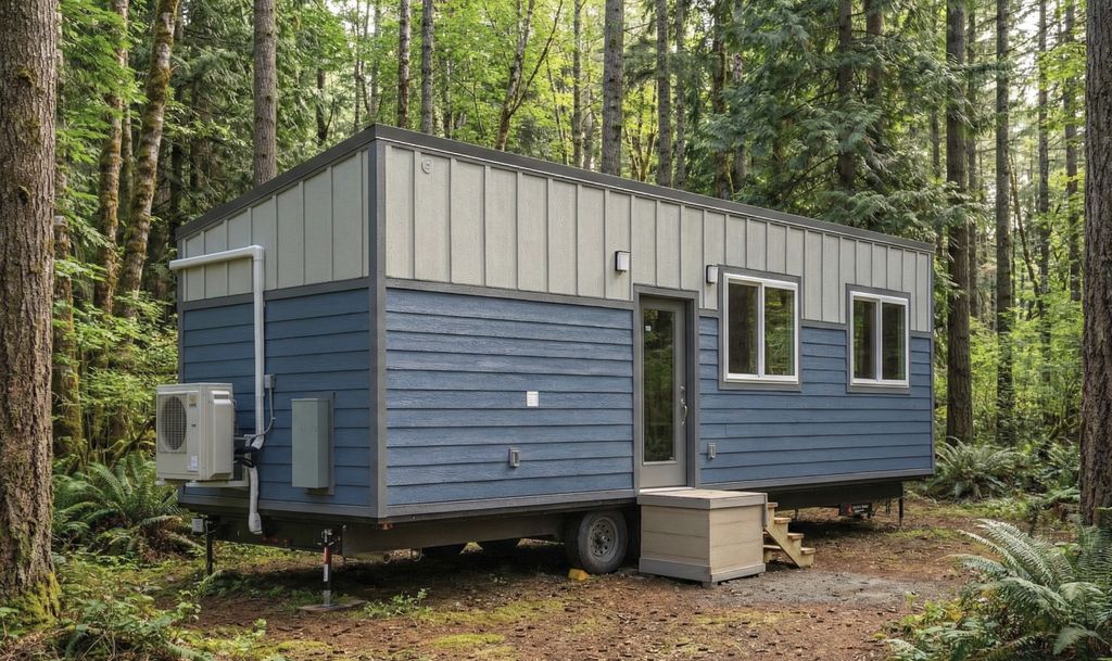 Photo of 000 TINY HOME FOR SALE (NO LAND INCLUDED), Kalispell, MT 59901 (MLS # 30063372)