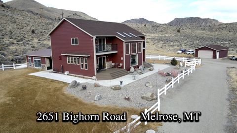 2651 Big Horn Road Melrose MT 59743