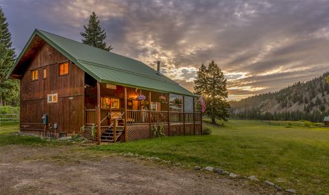Photo of 1253 Rock Creek Road, Philipsburg, MT 59858 (MLS # 30071324)