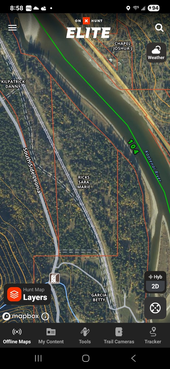 NHN S Side Road