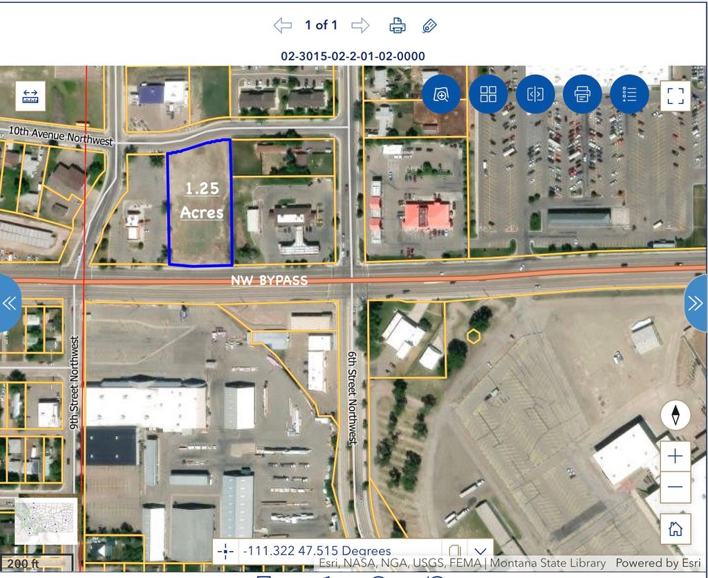 Photo of 1.25 Acres NW BYPASS, Great Falls, MT 59404 (MLS # 30064938)