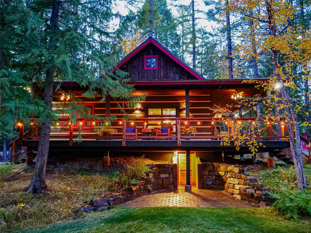 Photo of 2130 Lion Mountain Road, Whitefish, MT 59937 (MLS # 30069952)