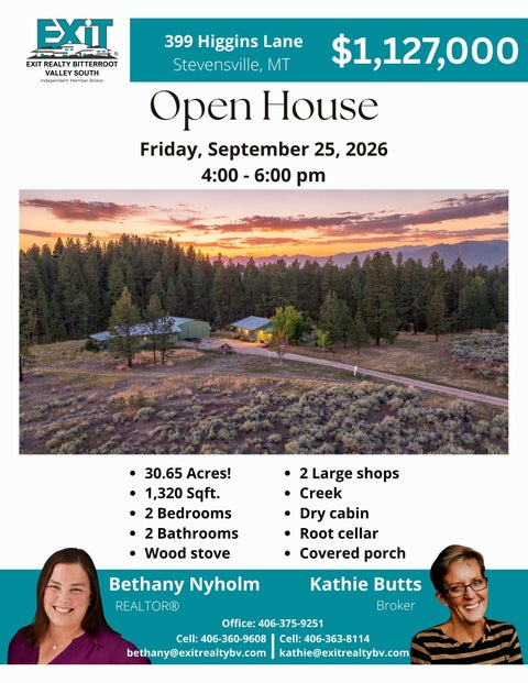 Photo of 399 Higgins Lane, Stevensville, MT 59870 (MLS # 30077554)