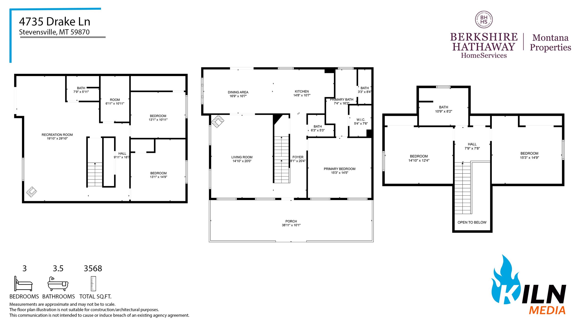 Stevensville, Montana 59870, United States, 3 Bedrooms Bedrooms, ,3 BathroomsBathrooms,Residential,Active,88031