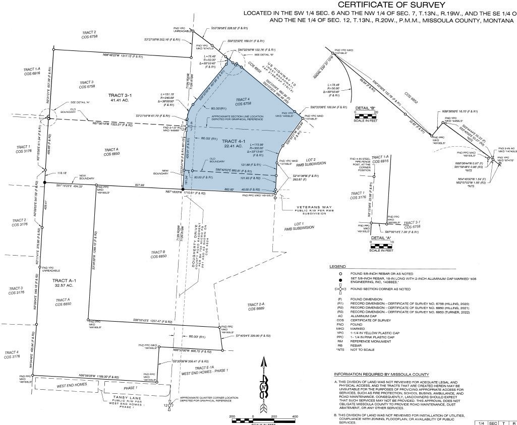 Tract 4-1 W Broadway Street