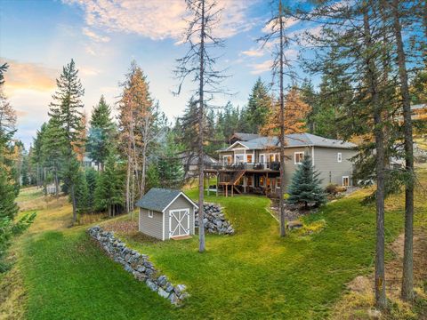 Tiny photo for 155 Wulff Lane, Lakeside, MT 59922 (MLS # 30068326)