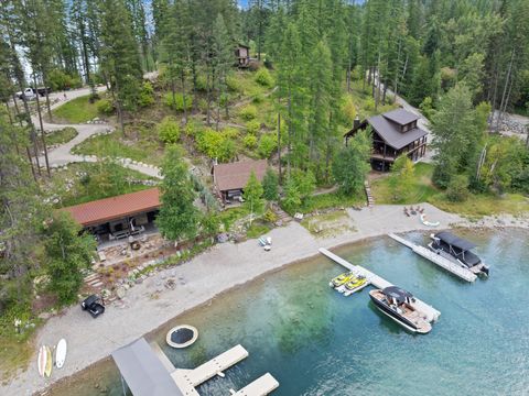 Tiny photo for 715 LM Beach Lane, Whitefish, MT 59937 (MLS # 30070908)