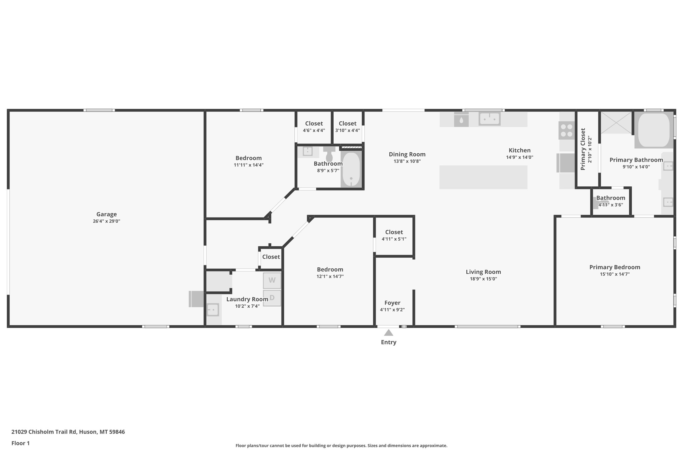 Huson, Montana 59846, United States, 3 Bedrooms Bedrooms, ,2 BathroomsBathrooms,Residential,Pending,81690