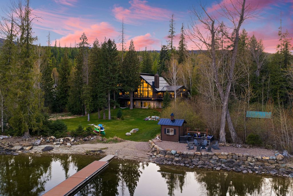 Photo of 17562 W Swan Shores Road, Bigfork, MT 59911 (MLS # 30068856)