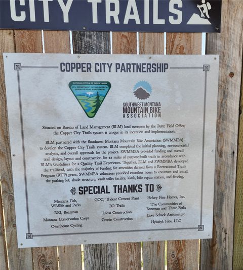 Tiny photo for NHN Copper City "BLM" Road, Three Forks, MT 59752 (MLS # 30068598)