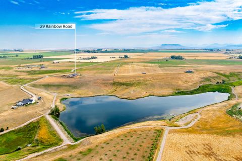 Tiny photo for 29 Rainbow Road, Power, MT 59468 (MLS # 30070451)