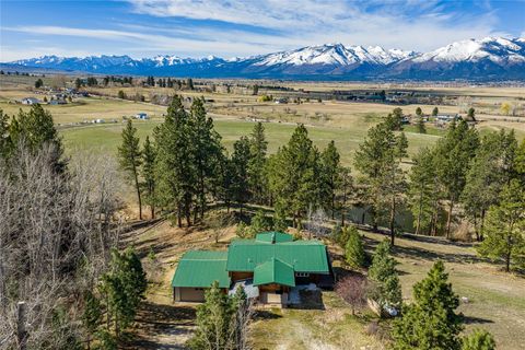 Tiny photo for 829 Weber Butte Trail, Corvallis, MT 59828 (MLS # 30068382)