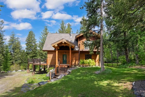 Photo of 730 Spruce Mountain Road, Columbia Falls, MT 59912 (MLS # 30070143)