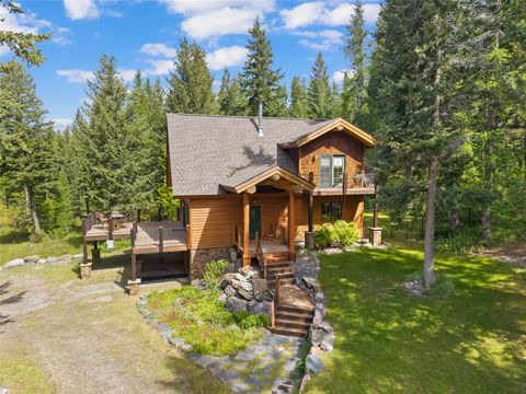 Tiny photo for 730 Spruce Mountain Road, Columbia Falls, MT 59912 (MLS # 30070143)
