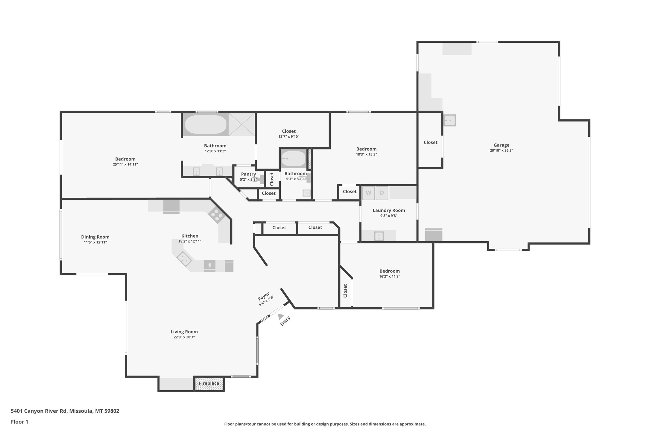 Missoula, Montana 59802, United States, 3 Bedrooms Bedrooms, ,2 BathroomsBathrooms,Residential,Pending,142599