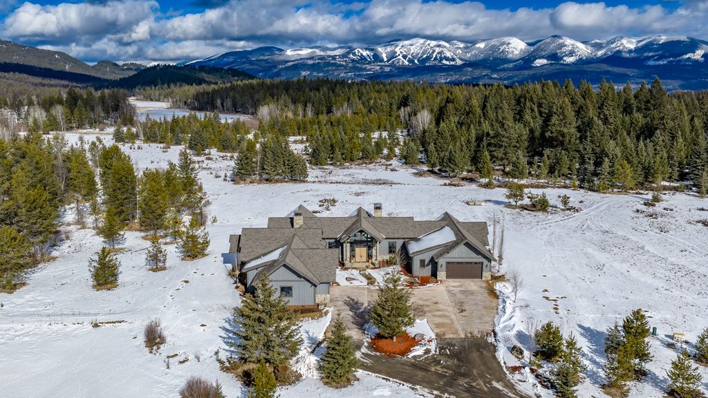 Photo of 114 &amp; 730 Blanchard Lake Road, Whitefish, MT 59937 (MLS # 30065814)