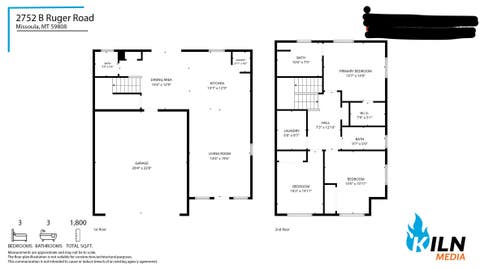 Tiny photo for 2752 Ruger Road #B, Missoula, MT 59808 (MLS # 30076750)