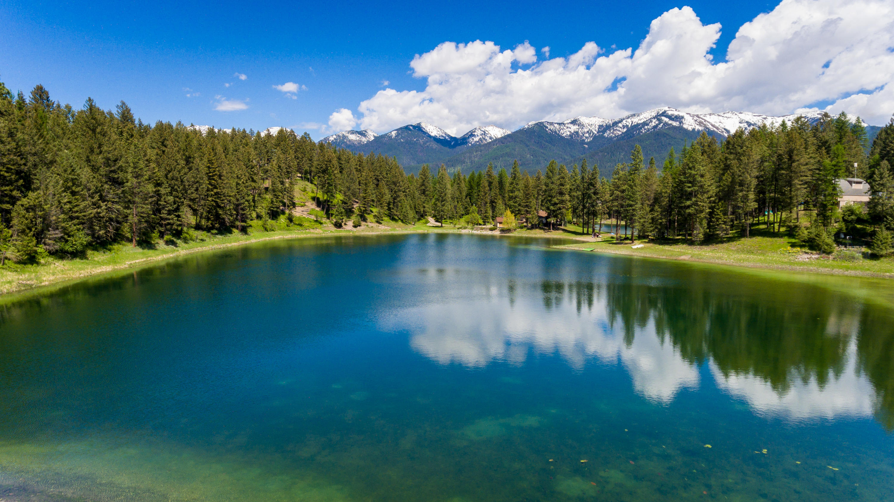 Lake Peter & Swan Mountains
