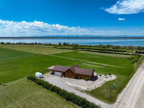 Photo of 10 Dupuyer Avenue, Valier, MT 59486 (MLS # 30074723)