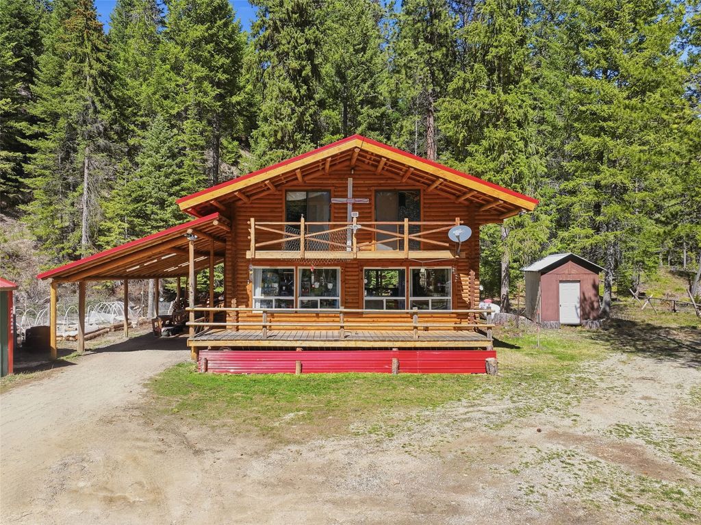 Photo of 136 Brown Bear Lane, De Borgia, MT 59830 (MLS # 30070038)