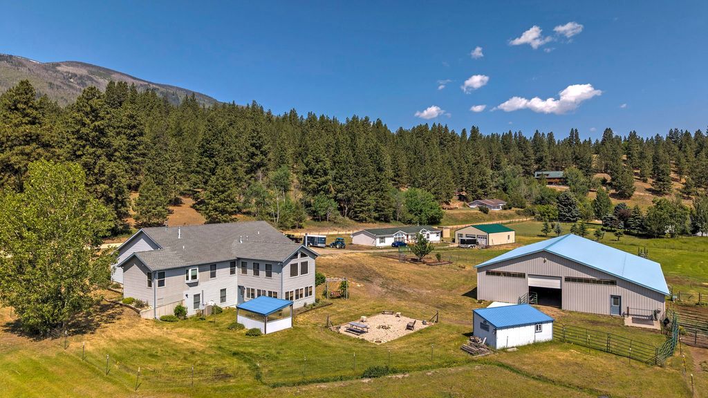 Photo of 511 &amp; 499 Gold Creek Loop, Hamilton, MT 59840 (MLS # 30054371)