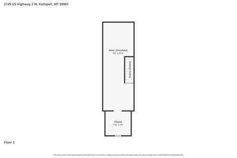Tiny photo for 2149 US Hwy 2 W, Kalispell, MT 59901 (MLS # 30069135)