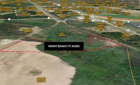 Vacant Land For Sale - Henry Road<br/> Neeses, SC 29107
